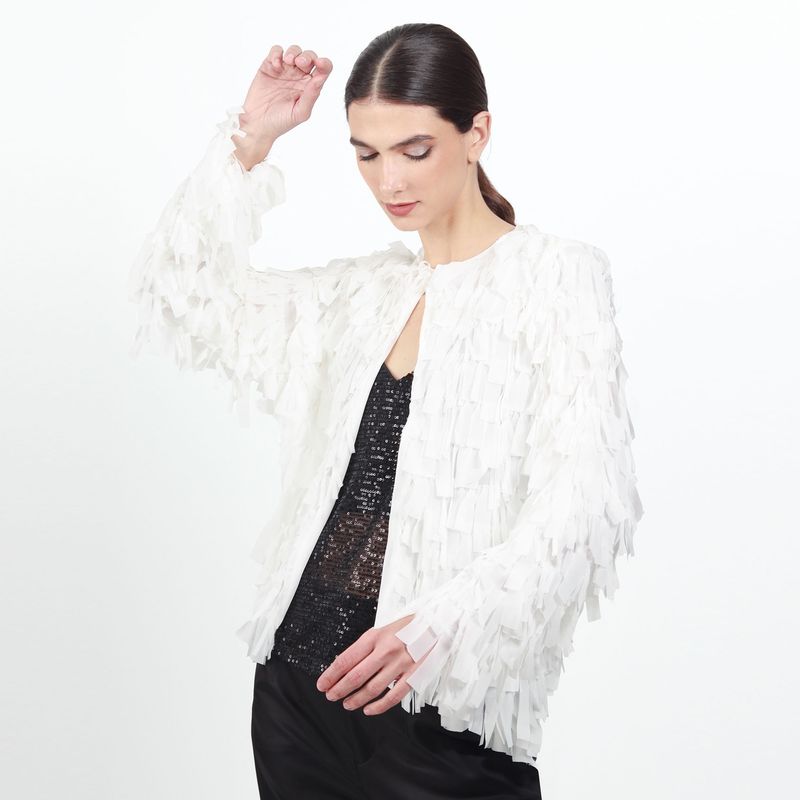 Chaqueta Flecos