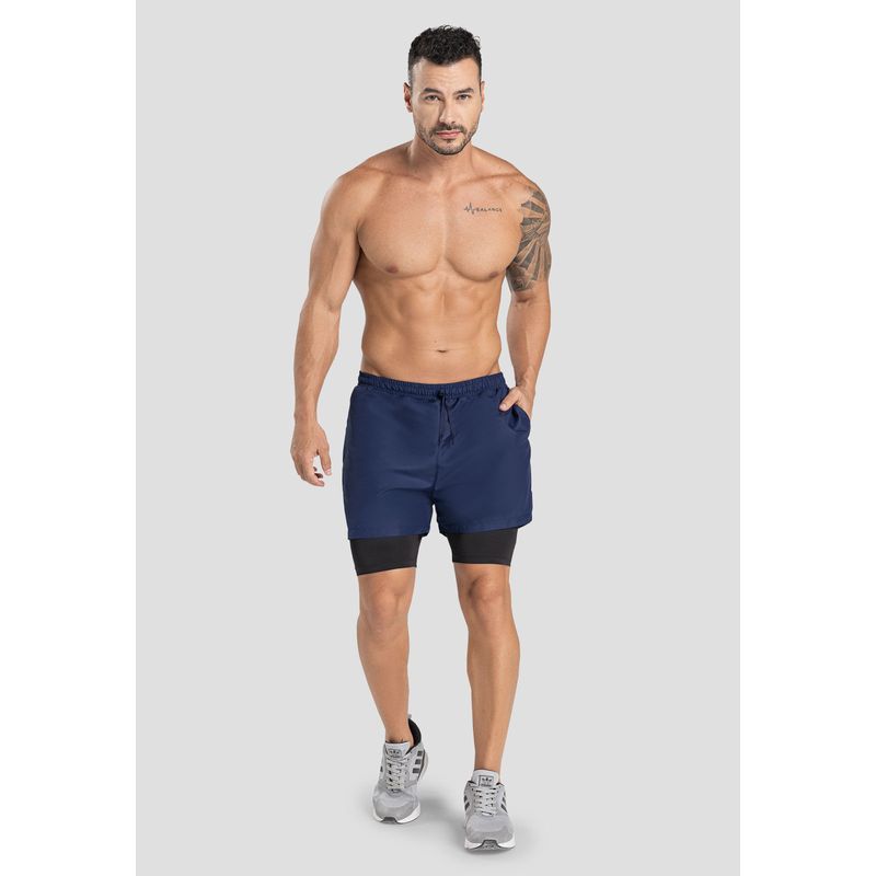 Bermuda Hombre Azul Fi 101740