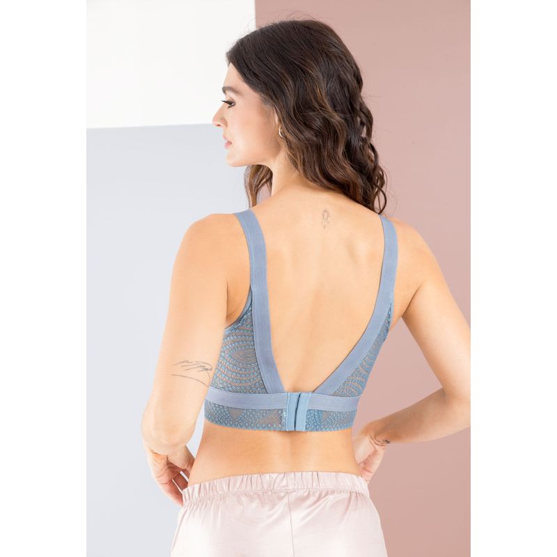 Brasier Mujer Azul Acero Fi 103904