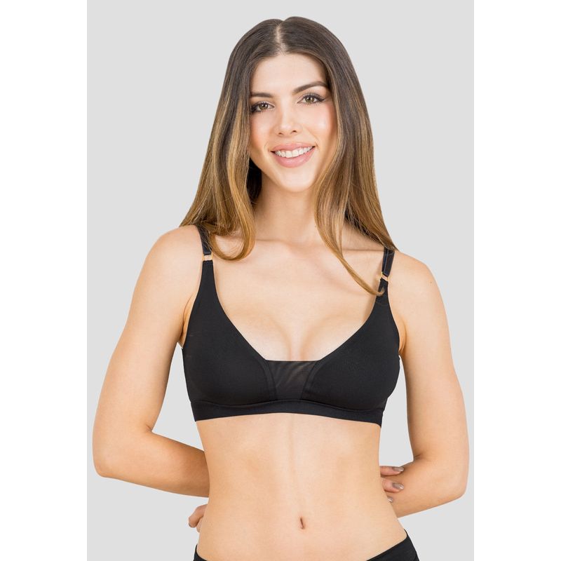 Top Mujer Negro Fi 106189