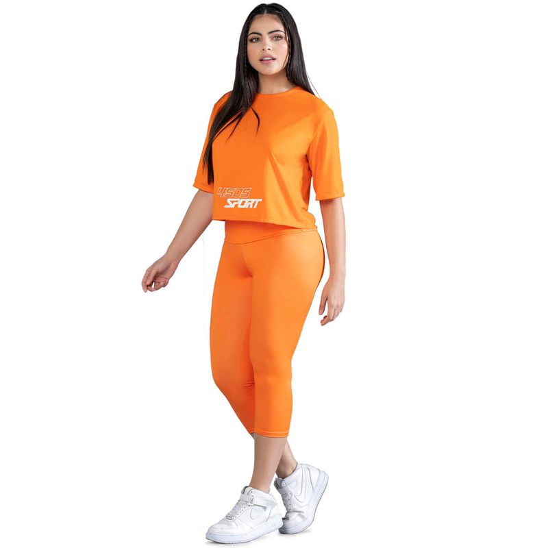 Conjunto Mujer Naranja FI 9598