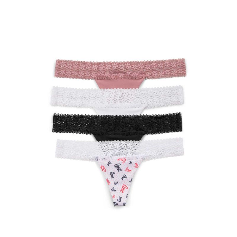 Brasilera Paq X4 Mujer Multicolor FI 1509