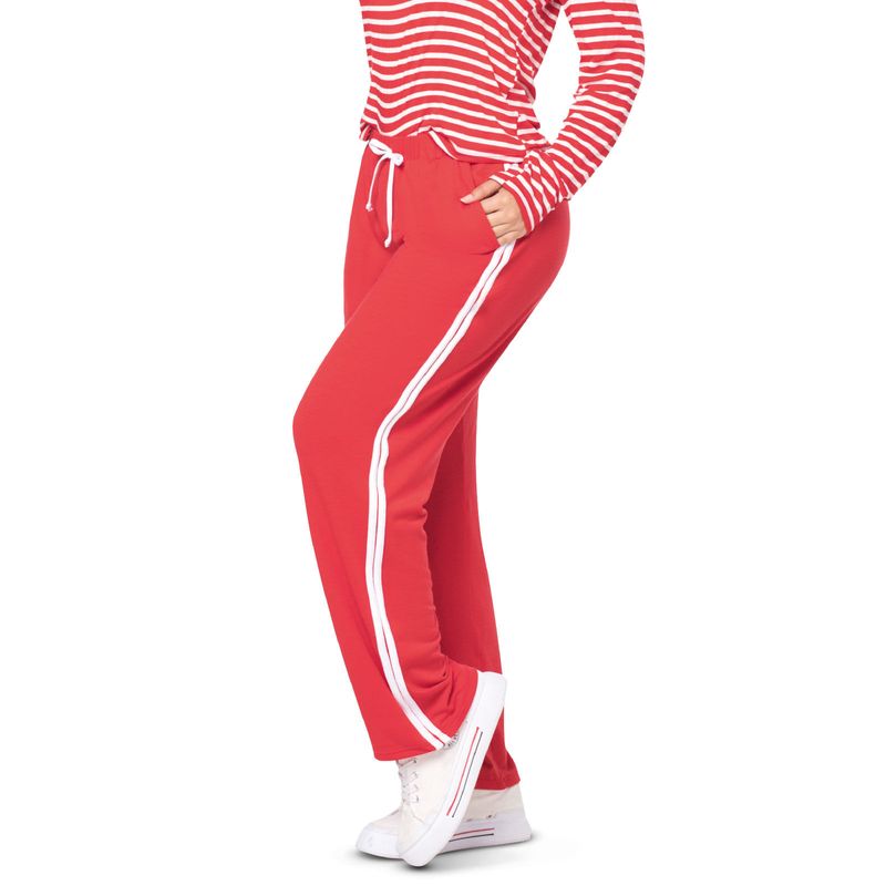 Pantalón Mujer Rojo Fi 3013