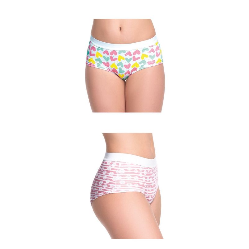 Cachetero Paq X2 Para Niña Estampado FI