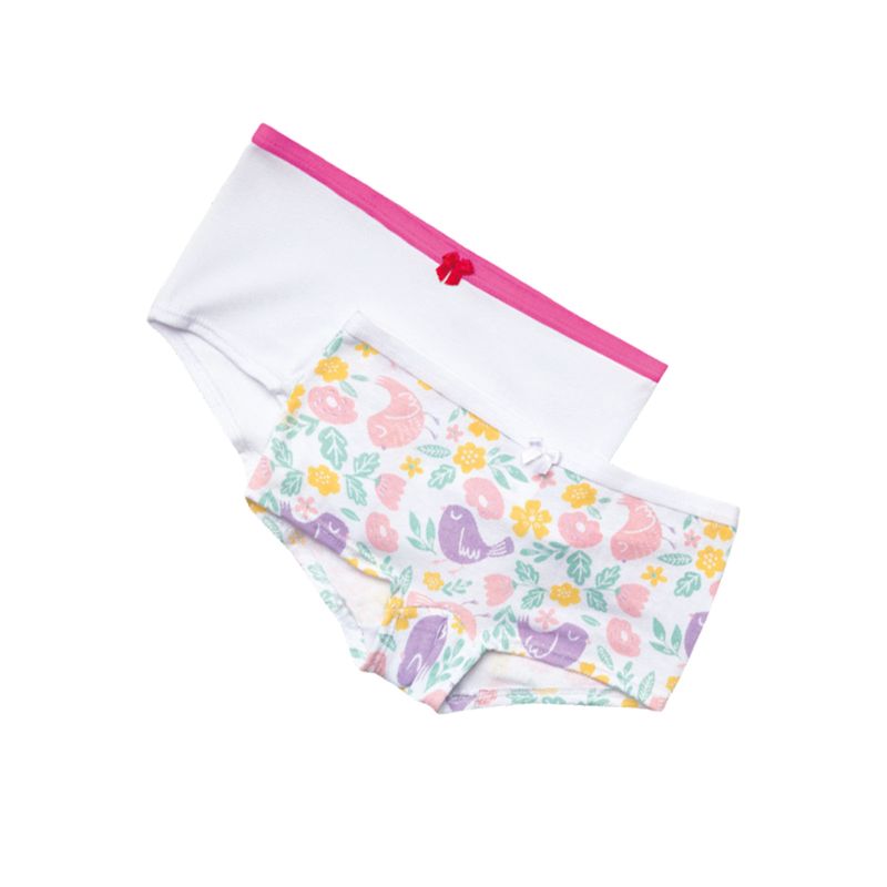 Bóxer Paq X2 Infantil Rosado FI