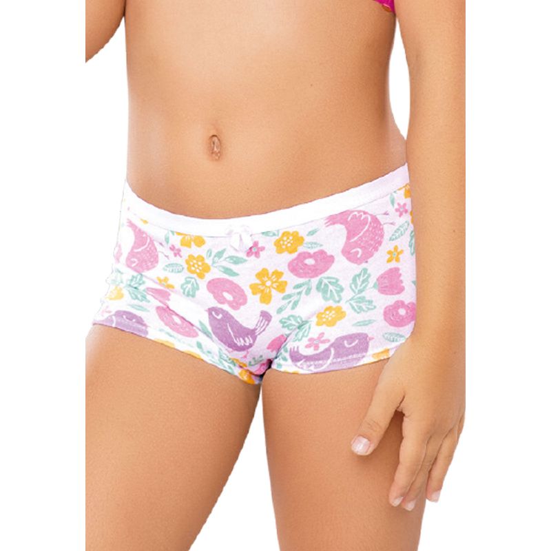 Bóxer Paq X2 Infantil Rosado FI