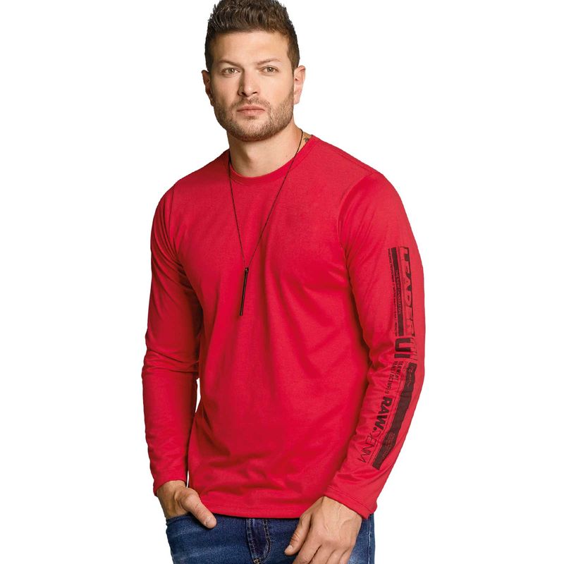 Camibuzo Hombre Rojo Mp 86068