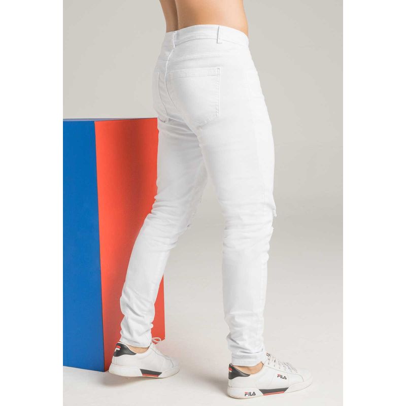 Jean Hombre Blanco Mp 266