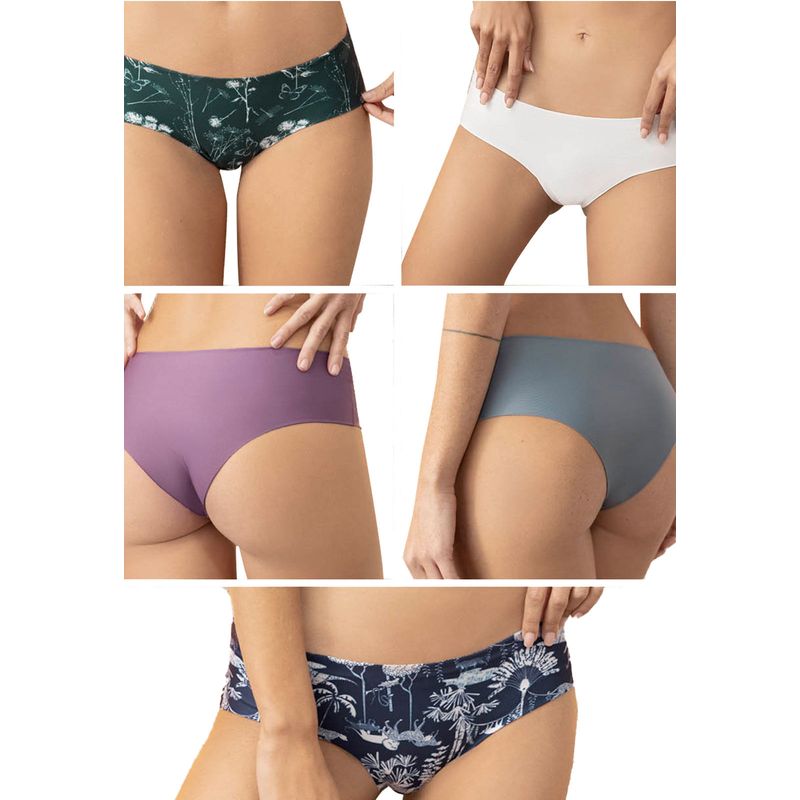 Cachetero Paq X5 Mujer Multicolor Fi 88633