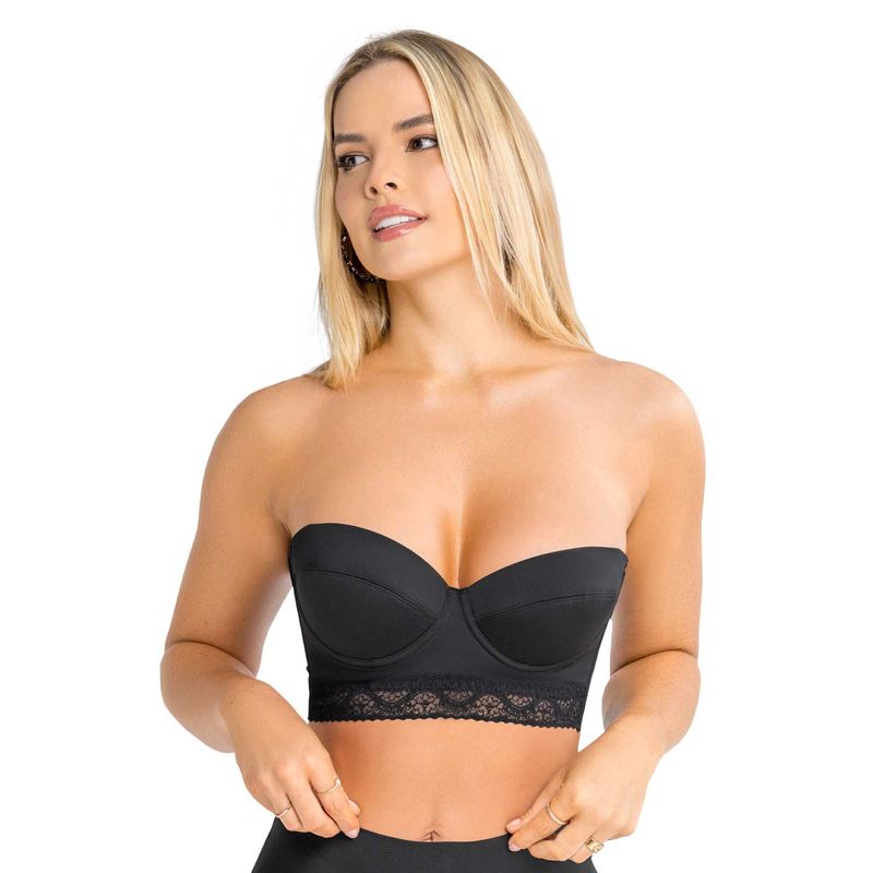 Bustier Mujer Negro FI 1452