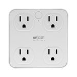 REGLETA-NEXXT-HOME-SMART-4-SALIDAS-4PORT-USB-WHITE--NHP-T610-