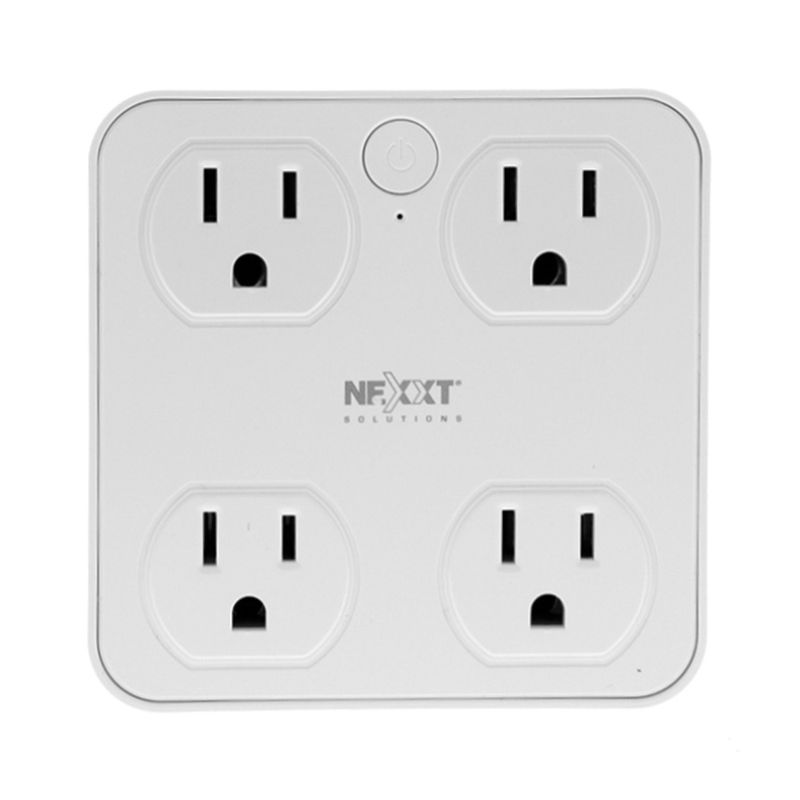 REGLETA-NEXXT-HOME-SMART-4-SALIDAS-4PORT-USB-WHITE--NHP-T610-