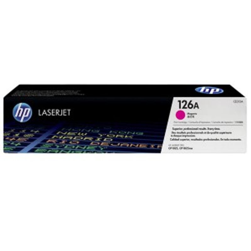 TONER HP (#126A) PARA LASERJET PRO CP1020 SERIE MAGENTA (CE313A)