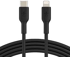 CABLE-BELKIN-BOOST-LIGHTNING-TO-USB-C-BLACK--CAA003BT1MBK-