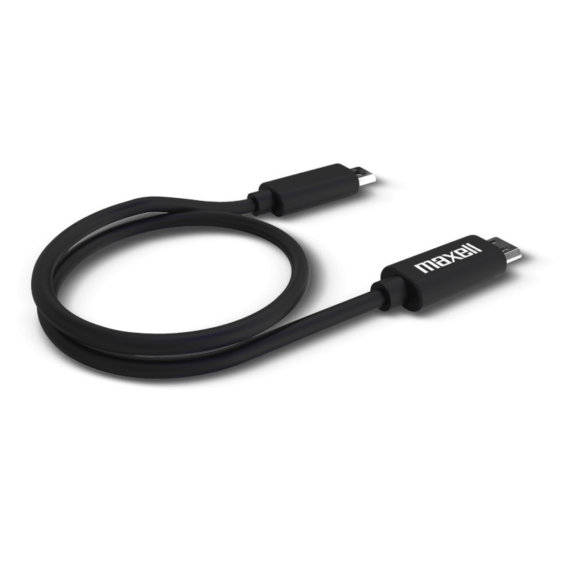 CABLE MAXELL USB TO MICRO USB BLACK (347589)