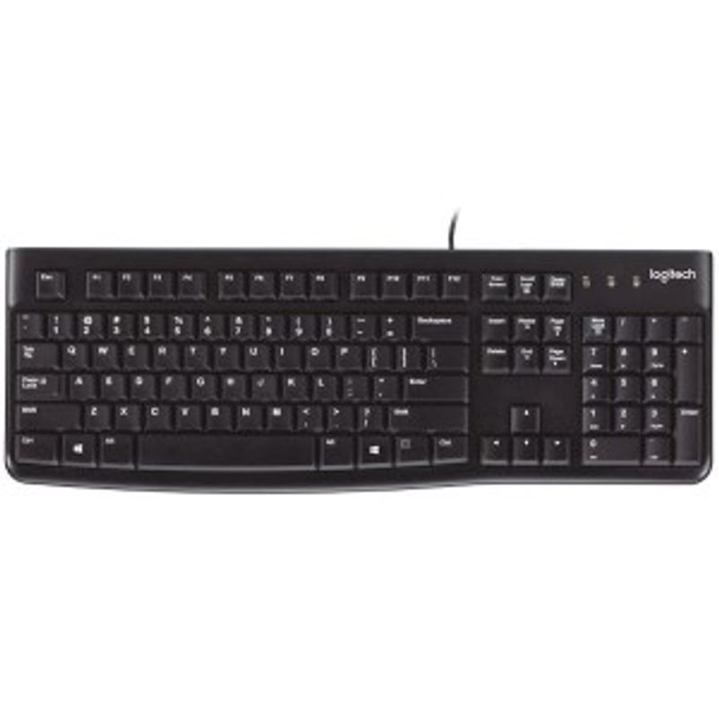 TECLADO LOGITECH K120 SPA USB BLACK  (920-004422)