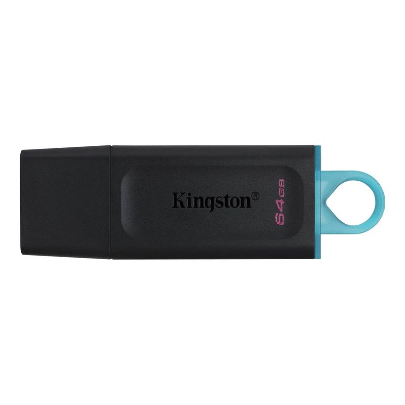 PEN-DRIVE-KINGSTON-64GB-DATATRAVELER-USB-3.2-EXODIA-BLACK-TEAL--DTX-64GB-