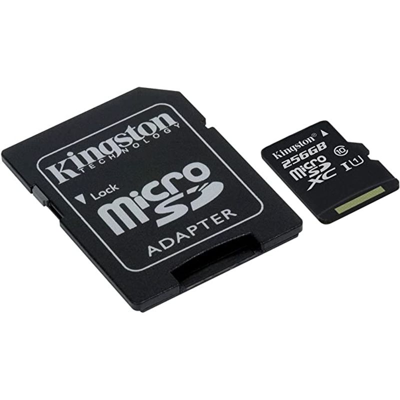 MEMORIA SD KINGSTON 256GB MICRO SDHC CLASS 10 FLASH CARD (SDCS2/256GB)