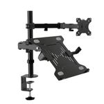 BRACKET-KLIPX-MONITOR-Y-PORTATIL-13--32--180-A°-BLACK-MATE--KMM-301-