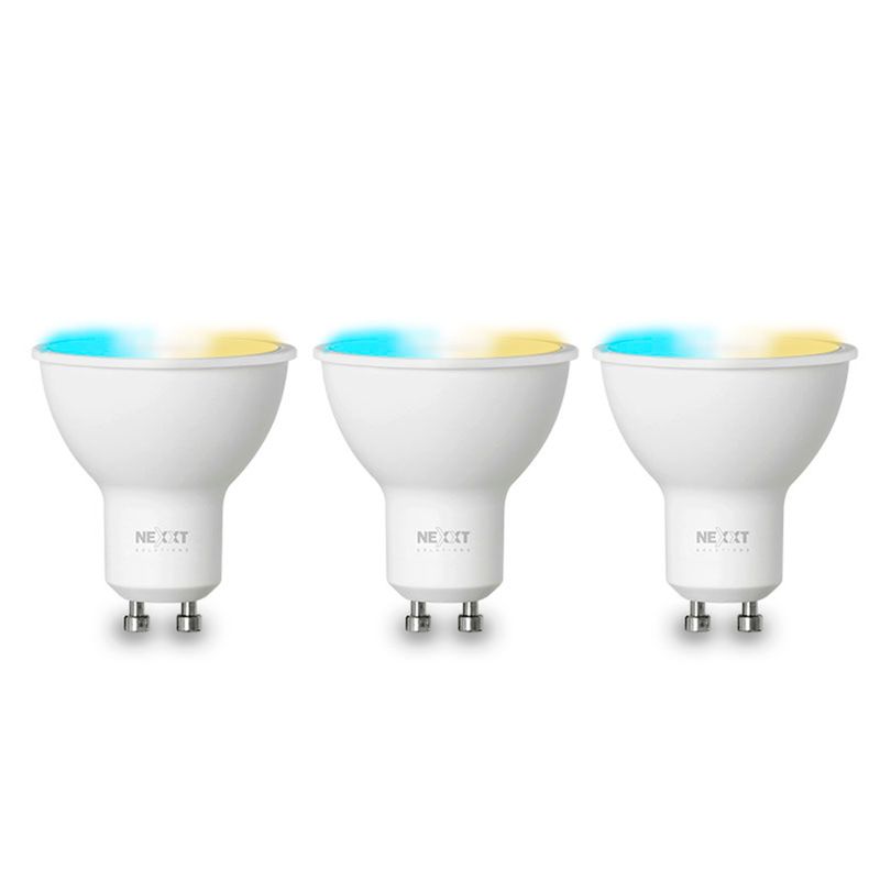 BOMBILLO NEXXT HOME SMART WHITE 110V LED TUNABLE 3PK (NHB-W3103PK)