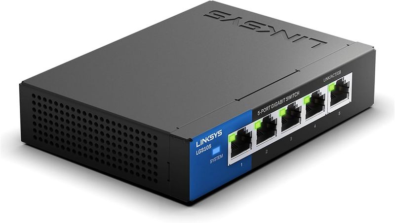 SWITCH-LINKSYS-5-PORT-BUSINESS-GIGABIT--LGS105-