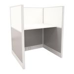 WORKSTATION-STARKEN-PARA-1-PERSONAS-WHITE-GREY-MELAMINE--MH-L1-