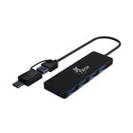HUB-XTECH-4-IN-1-USB-C-TO-USB-3.0--XTC-390-