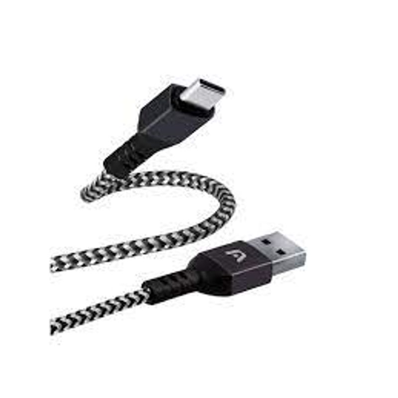 CABLE ARGOM 6FT USB 2.0 TO USB-C BLACK (ARG-CB-0025BK)