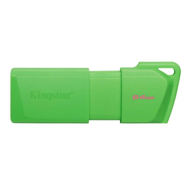 PEN DRIVE KINGSTON 64GB DATA TRAVELER USB 3.2 GREEN NEON (KC-U2L64-7LG)