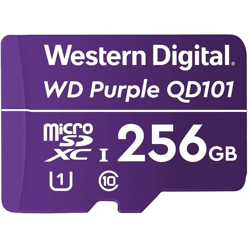 MEMORIA MICRO SD WESTERN DIGITAL 256GB CLASS-10 (QD101)(WDD256G1P0C)