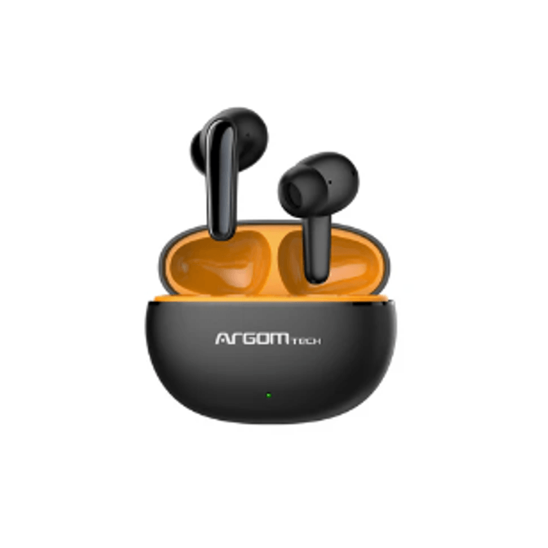 EARPHONES ARGOM SKEIPODS E20 TRUE WIRELESS CASE BLACK (ARG-HS-5020BK)