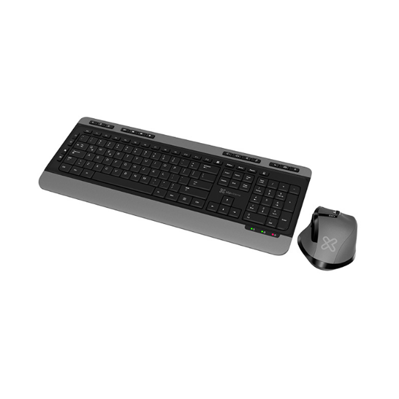 TECLADO/MOUSE KLIPX MAGNIFIK PREMIUM/ENGLISH/WIRELESS (KBK-520E)