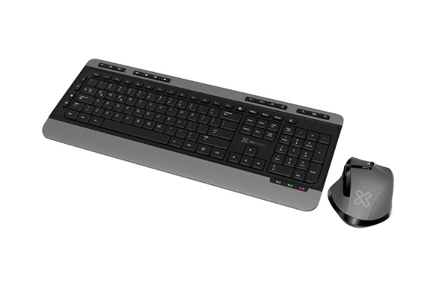 TECLADO-MOUSE-KLIPX-MAGNIFIK-PREMIUM-ENGLISH-WIRELESS--KBK-520E-