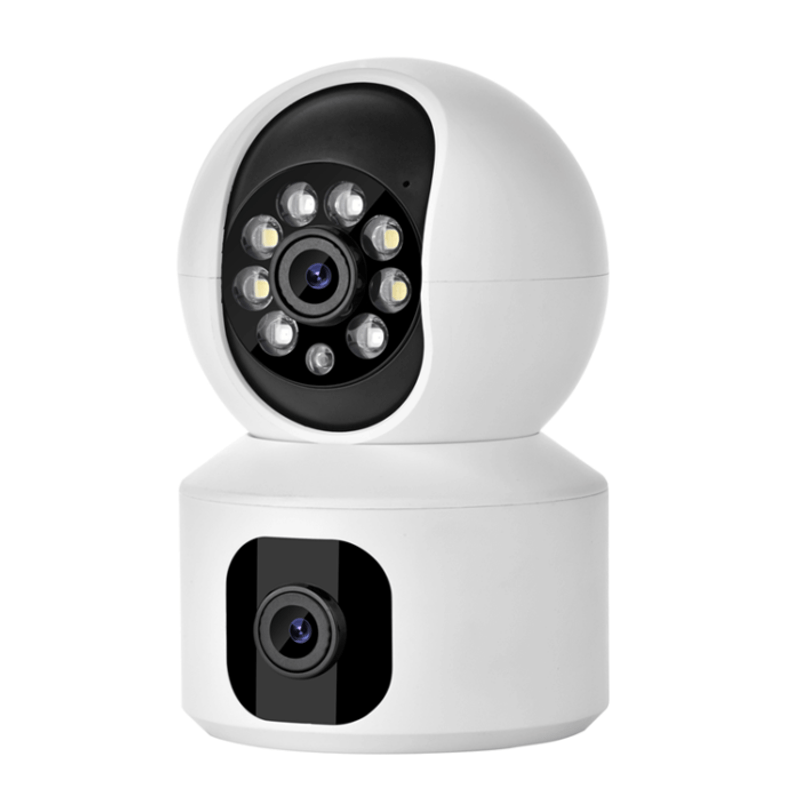 Cámara Giratoria Dual 1080P HD