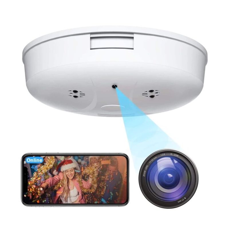 Detector de Humo/Fuego Cámara WIFI