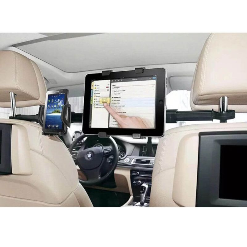Gancho de Asiento Doble Tabletas / Celulares