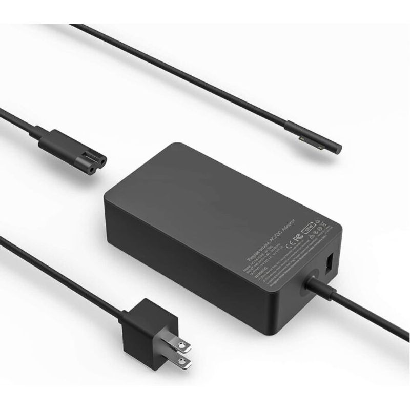 Cargador Microsoft Surface Pro 9/8/7/6/5/4/3/X De 65 W