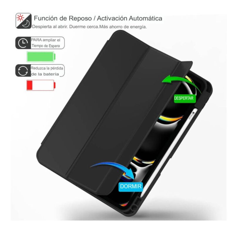 Cover Tipo Libro Para iPad Pro 11″ M4 5ta generación