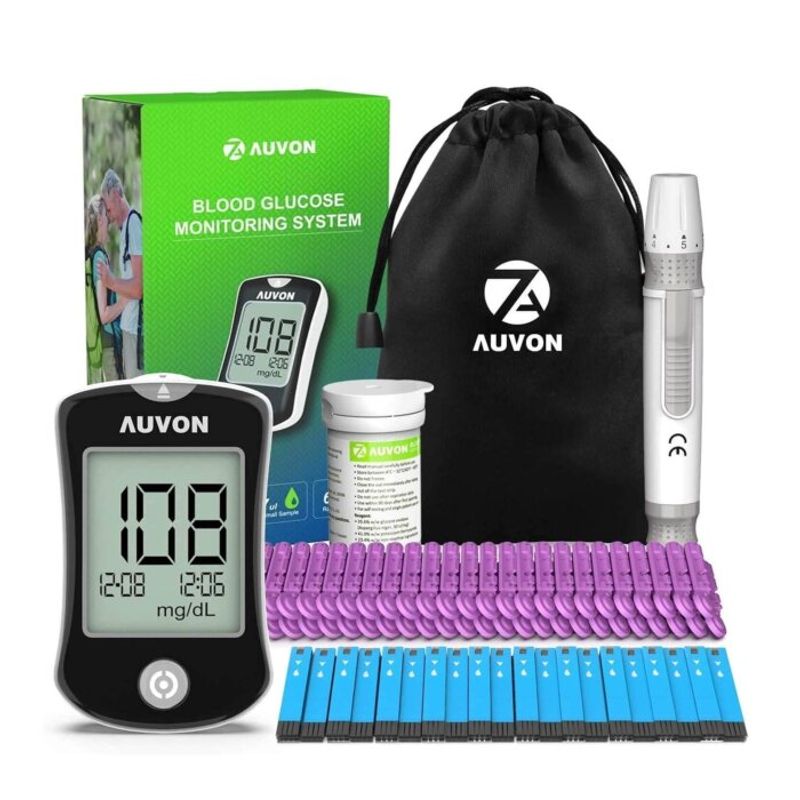 Medidor de Glucosa/Azucar Auvon Alta Precision