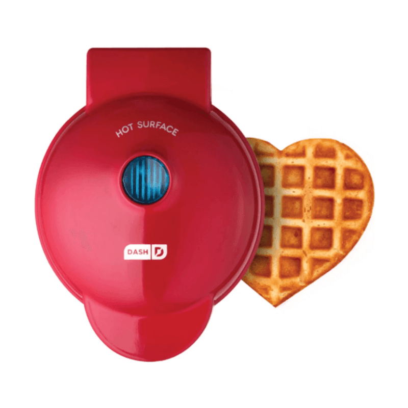 Maquina de Wafle Mini Tipo Corazón