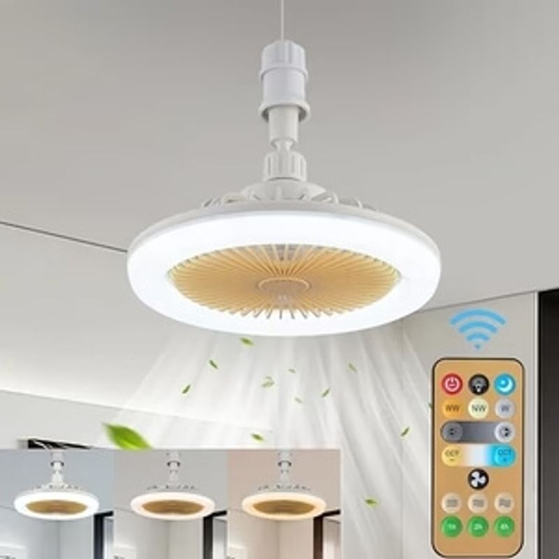 Abanico Multifuncional Con Luz Graduable