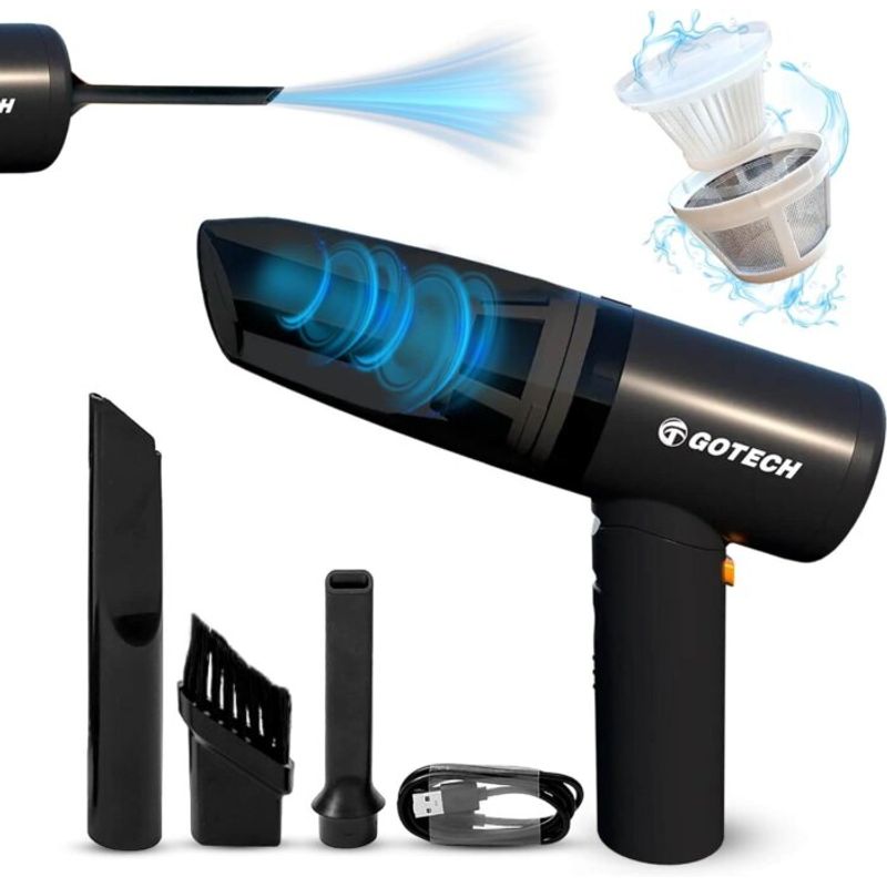 Aspiradora Portatil Recargable Gotech