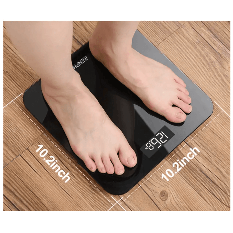 Báscula Digital Alta Precisión Con Pantalla LED RENPHO