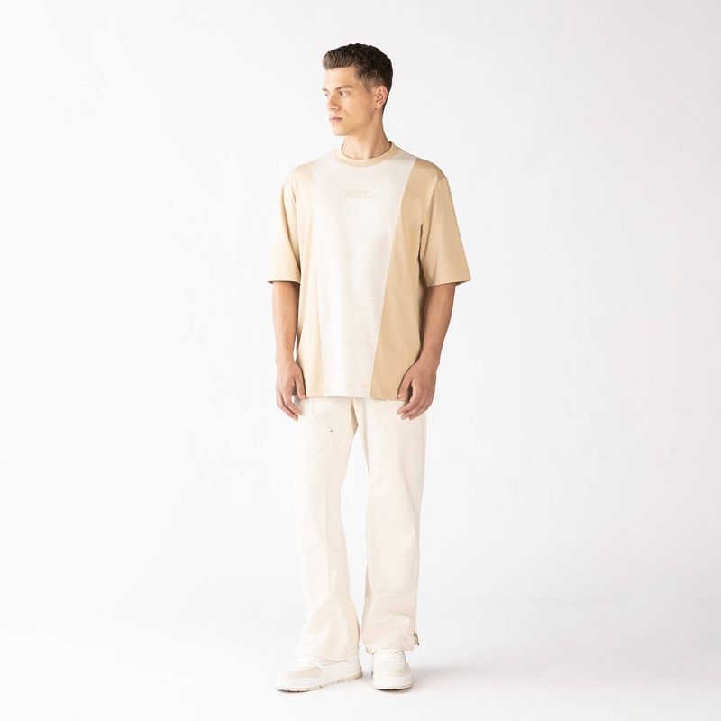 BLEIS-T-SHIRT-OVERSIZED-MEN-IRISH-CREAM-S-CH