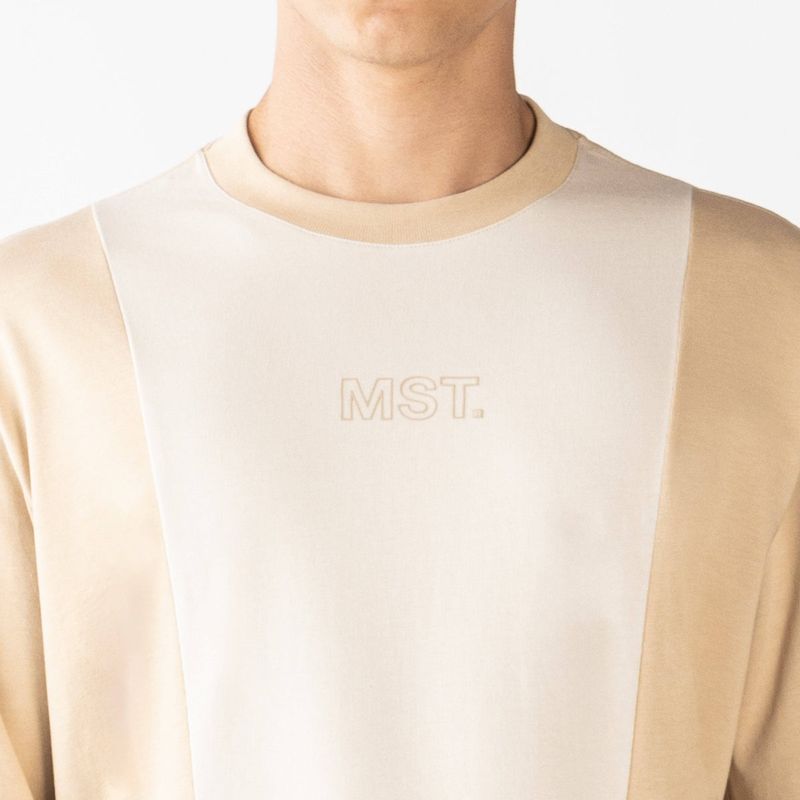 BLEIS-T-SHIRT-OVERSIZED-MEN-IRISH-CREAM-S-CH
