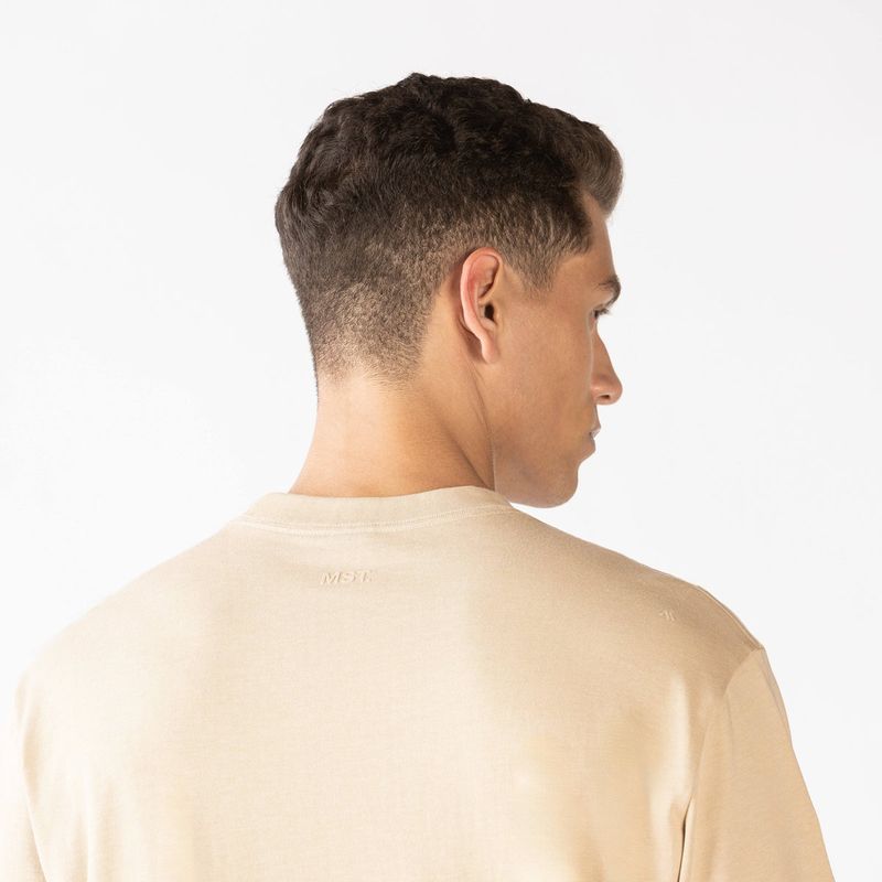 BLEIS-T-SHIRT-OVERSIZED-MEN-IRISH-CREAM-S-CH