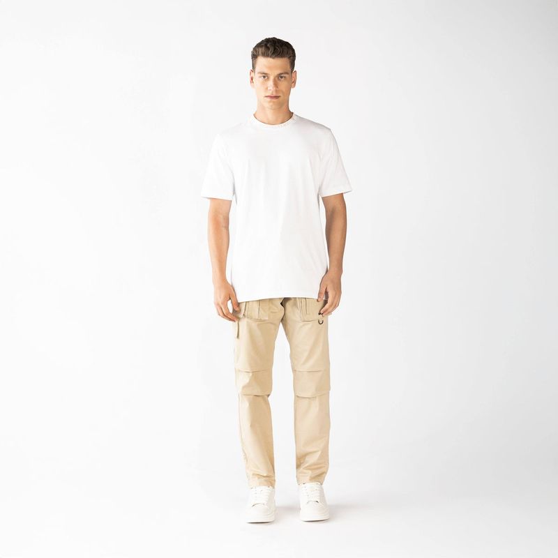 SAINTCLARE-T-SHIRT-MEN-WHITE-M-M