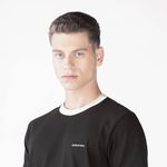TARLINGTON-T-SHIRT-MEN-BLACK-M-M