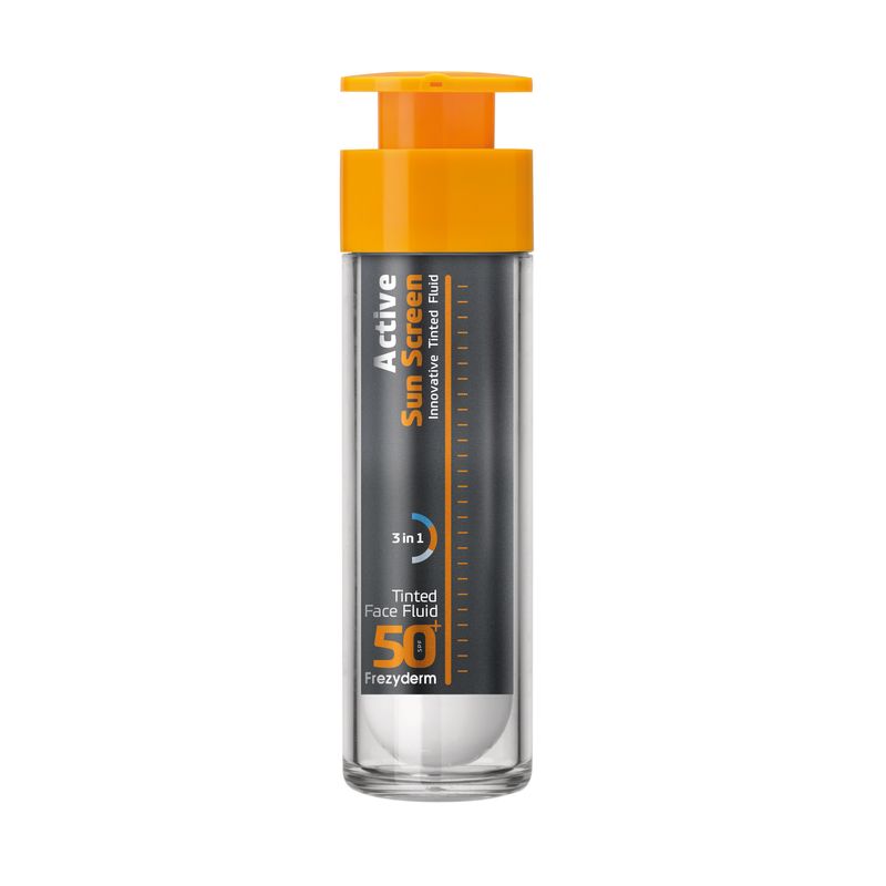 ACTIVE SUN SCREEN TINTED FLUID 50 ML