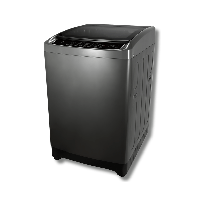 Lavadora automática TCL 27”, 46 libra, gris.